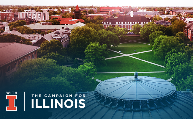 The Quad - With Illinois Campaign logo
