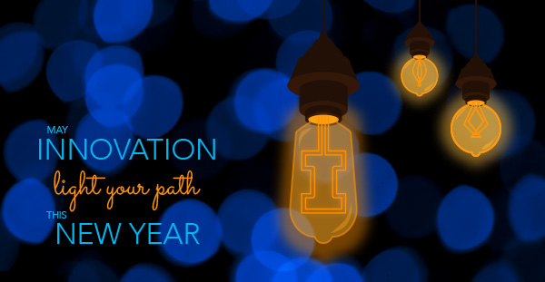 May innovation light your path this new year.